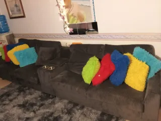 Sofá modular 6 plazas pana