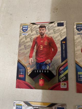 Cartas Fútbol FIFA 365 Adrenalyn XL