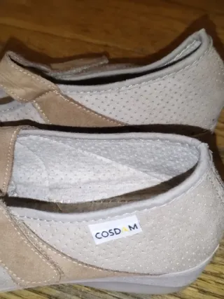 Zapatos Casdam Mujer Beige/Marrón Talla 38