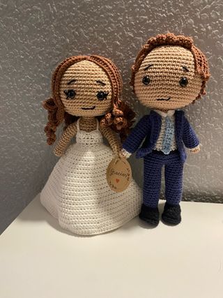 Novios Amigurumi Hechos a Mano