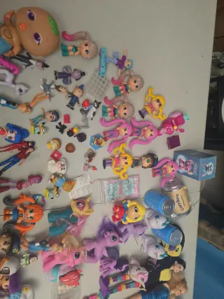 Lote Juguetes Barbie, Unicornio, My Little Pony