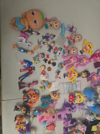 Lote Juguetes Barbie, Unicornio, My Little Pony