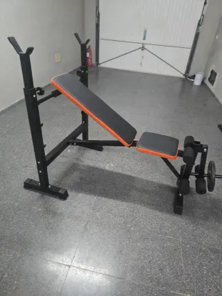 Banco de pesas ajustable
