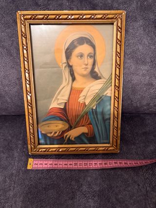 Cuadro Santa Lucía Años 50-60