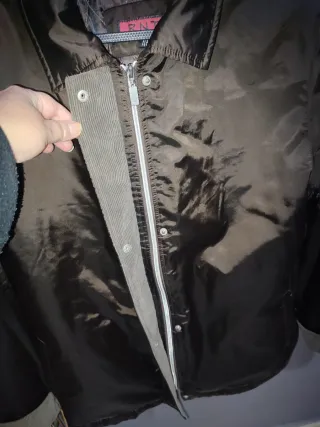 Chaqueta RNT Marrón Satinada T 48 Bomber