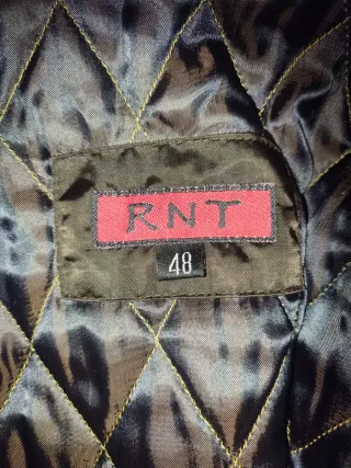 Chaqueta RNT Marrón Satinada T 48 Bomber