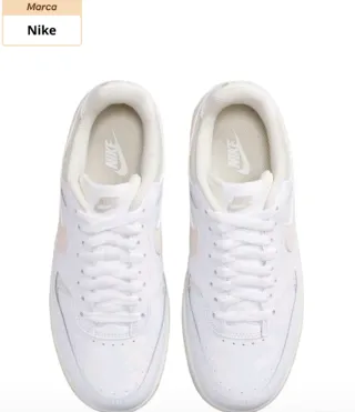 Zapatillas Nike Blancas y beige