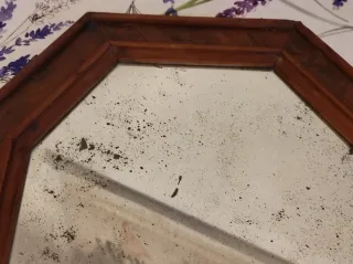 Specchio ottagonale d'epoca