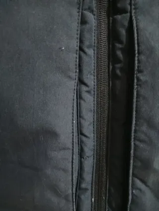 Abrigo Jack Jones Negro con Capucha