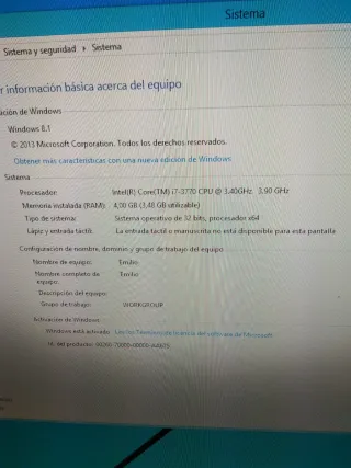 Ordenador Intel Core i7 LG Negro