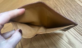 Portafogli in pelle di struzzo