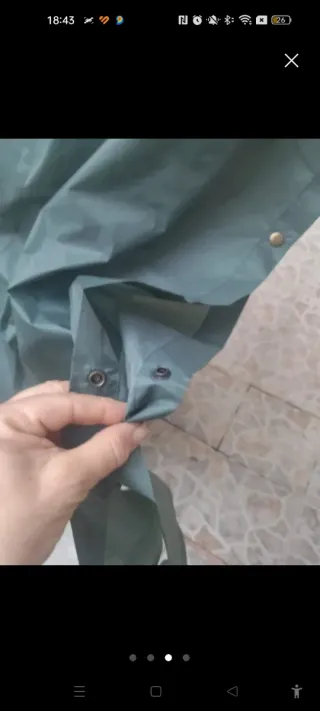 Capa impermeable Quechua Talla L unisex