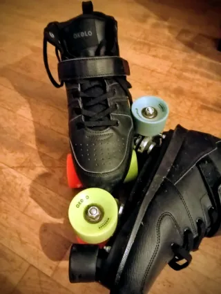 Patines Quad Oxelo – Edición Arlequín – Talla 43