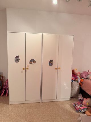 DOS ARMARIOS PARA ROPA