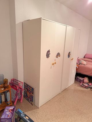 DOS ARMARIOS PARA ROPA