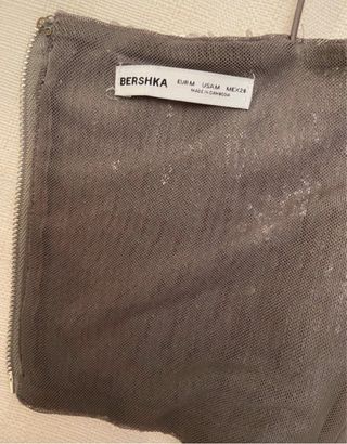 Top lentejuelas plateadas brillantes