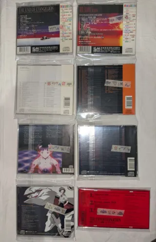 Lote CD's OST Neon Genesis Evangelion