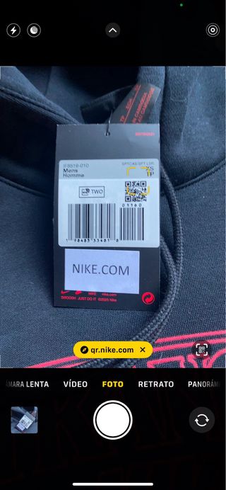 Sudadera Nike Stranger Things Negra