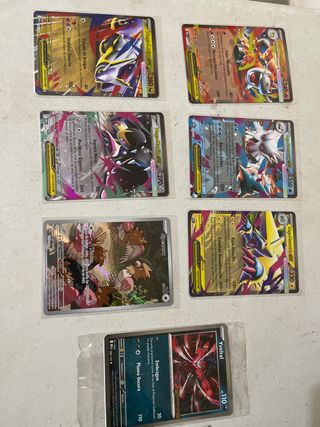 Cartas Pokémon EX y Yveltal