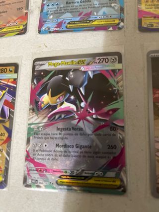 Cartas Pokémon EX y Yveltal