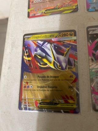 Cartas Pokémon EX y Yveltal
