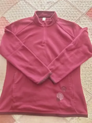 Sudadera polar con cremallera