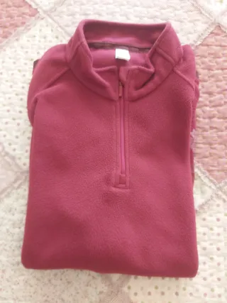 Sudadera polar con cremallera