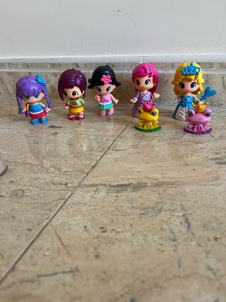 Lote de 6 muñecas infantiles