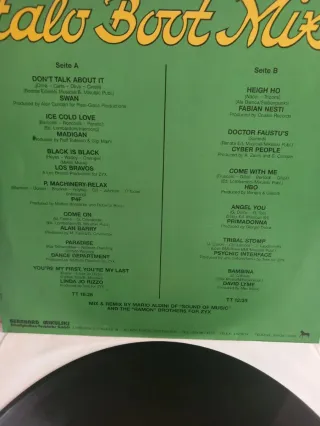Italo Boot Mix Vol. 6 ZYX Records Italo-disco.