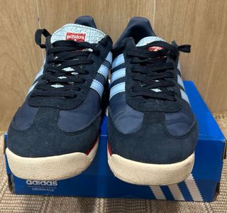 Zapatillas Adidas SL 72 tonos Azules y Rojo.