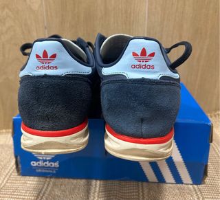 Zapatillas Adidas SL 72 tonos Azules y Rojo.