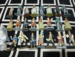 Lote Figuras Piratas del Caribe