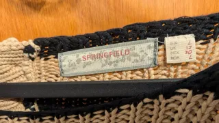 Jersey Springfield rayas beige y negro