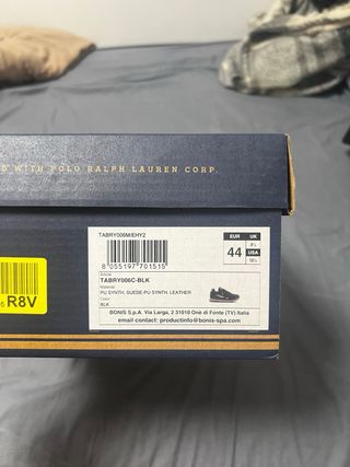 Zapatillas U.S. Polo Assn. Negras y Beige