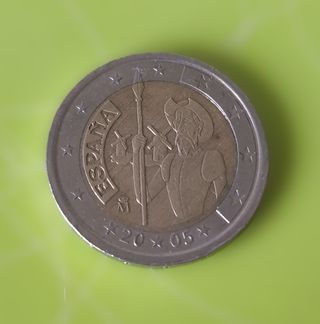 Moneda 2€ España 2005 Don Quijote