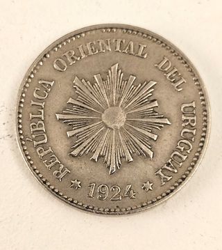 Lote 3 Monedas Viejas Uruguay Pesos Centesimos