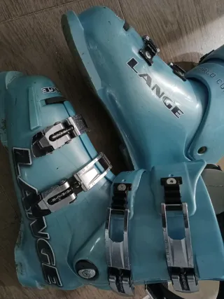 Botas de esquí Lange color azul