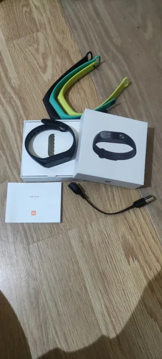 Reloj Inteligente Xiaomi Negro Mi Band 2.
