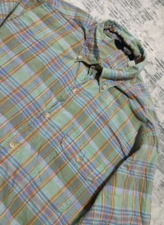 Woolrich camicia vintage a quadri uomo