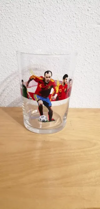 Vaso Cristal Selección Española Fútbol