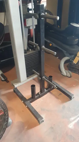 Soporte para discos de pesas
