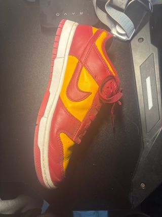 Nike Sb Dunk Talla 42 Rojo/Amarillo