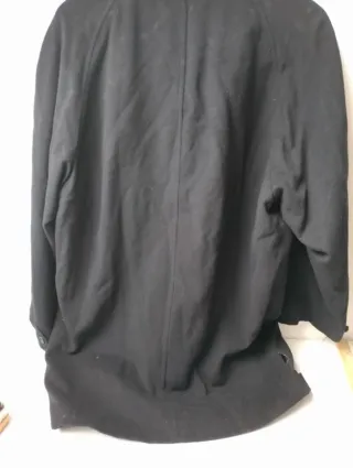 Abrigo Lana Merino Burberry azul marino