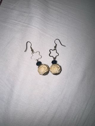 Orecchini Pietra Leccese Artigianali