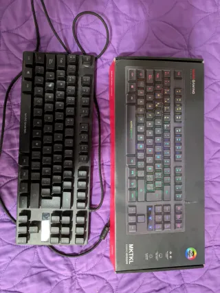 Teclado Gaming Mars Gaming MKTKL RGB