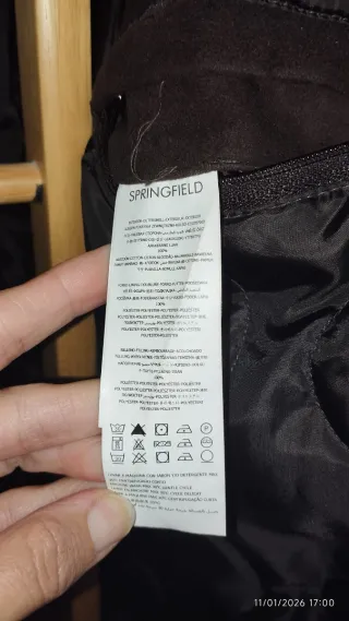 Chaqueta Springfield Talla XL Marrón