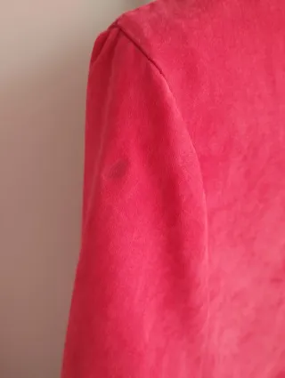 Cazadora bomber roja mujer