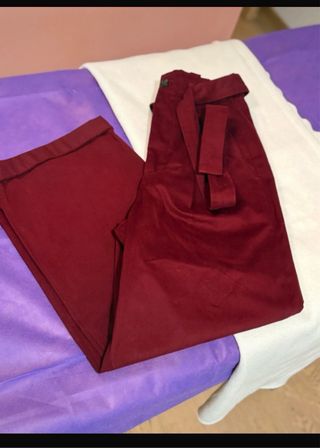 Pantaloni Pinko Bordeaux