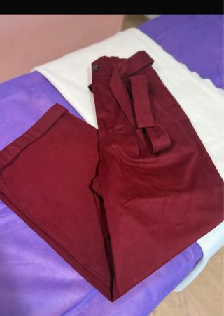 Pantaloni Pinko Bordeaux