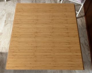 Mesa abatible madera y metal